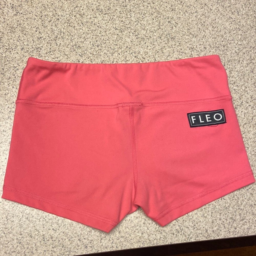 Pink Fleo shorts size S